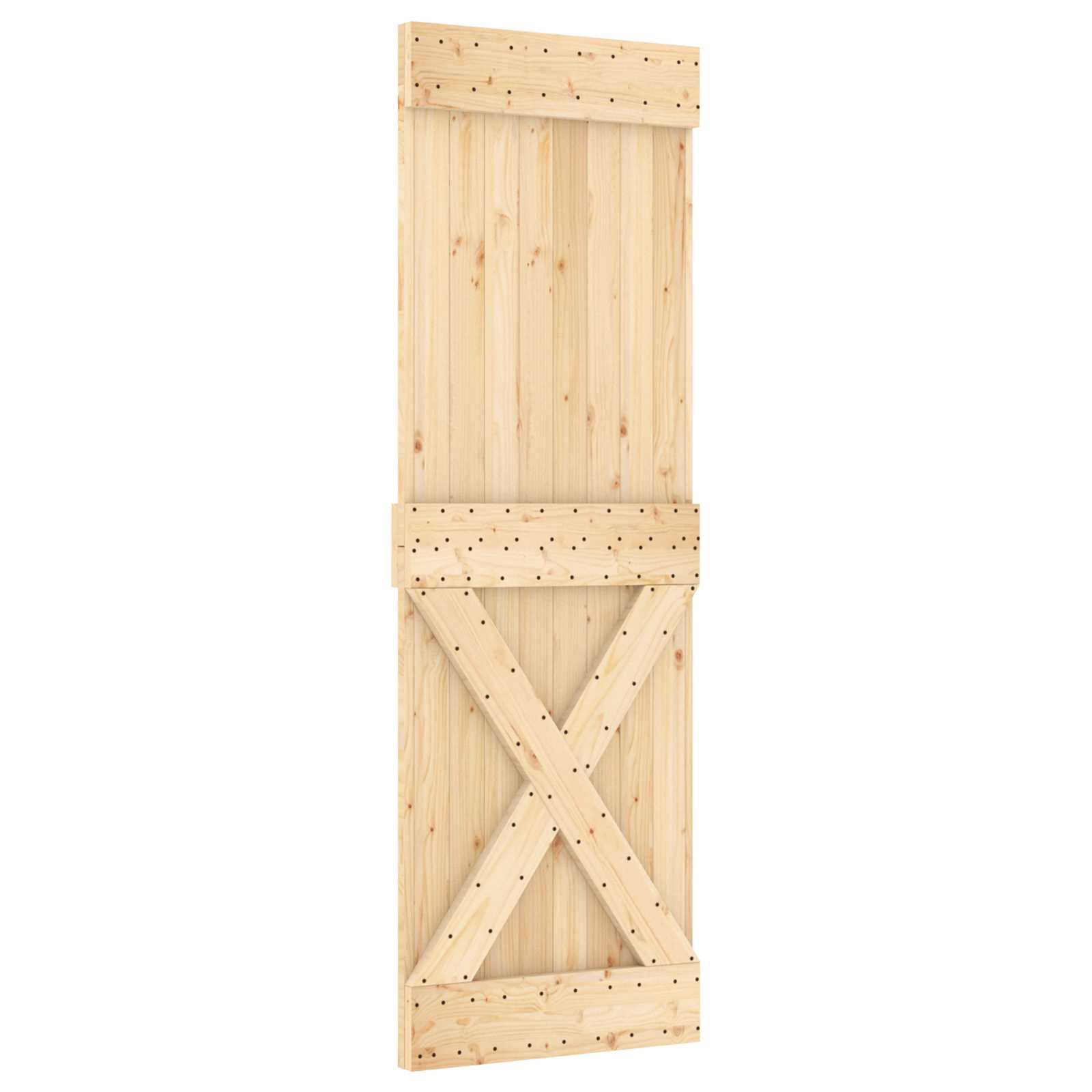 Deur NARVIK Naturel 70 x 210 cm Massief Grenenhout is nu te koop bij PeponiXL, paradijselijk wonen!