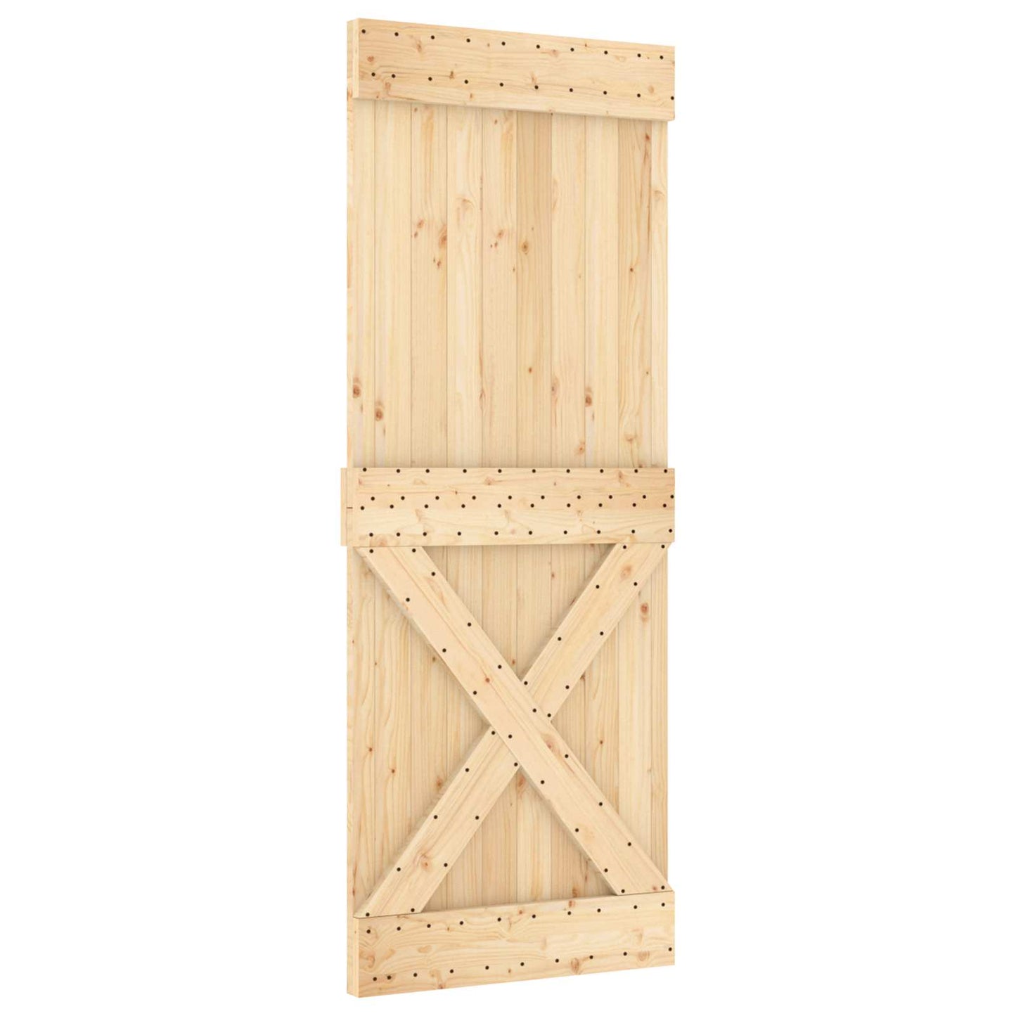 Deur NARVIK Naturel 80 x 210 cm Massief Grenenhout is nu te koop bij PeponiXL, paradijselijk wonen!