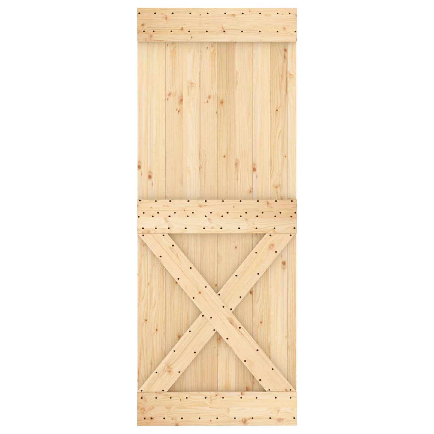 Deur NARVIK Naturel 80 x 210 cm Massief Grenenhout is nu te koop bij PeponiXL, paradijselijk wonen!