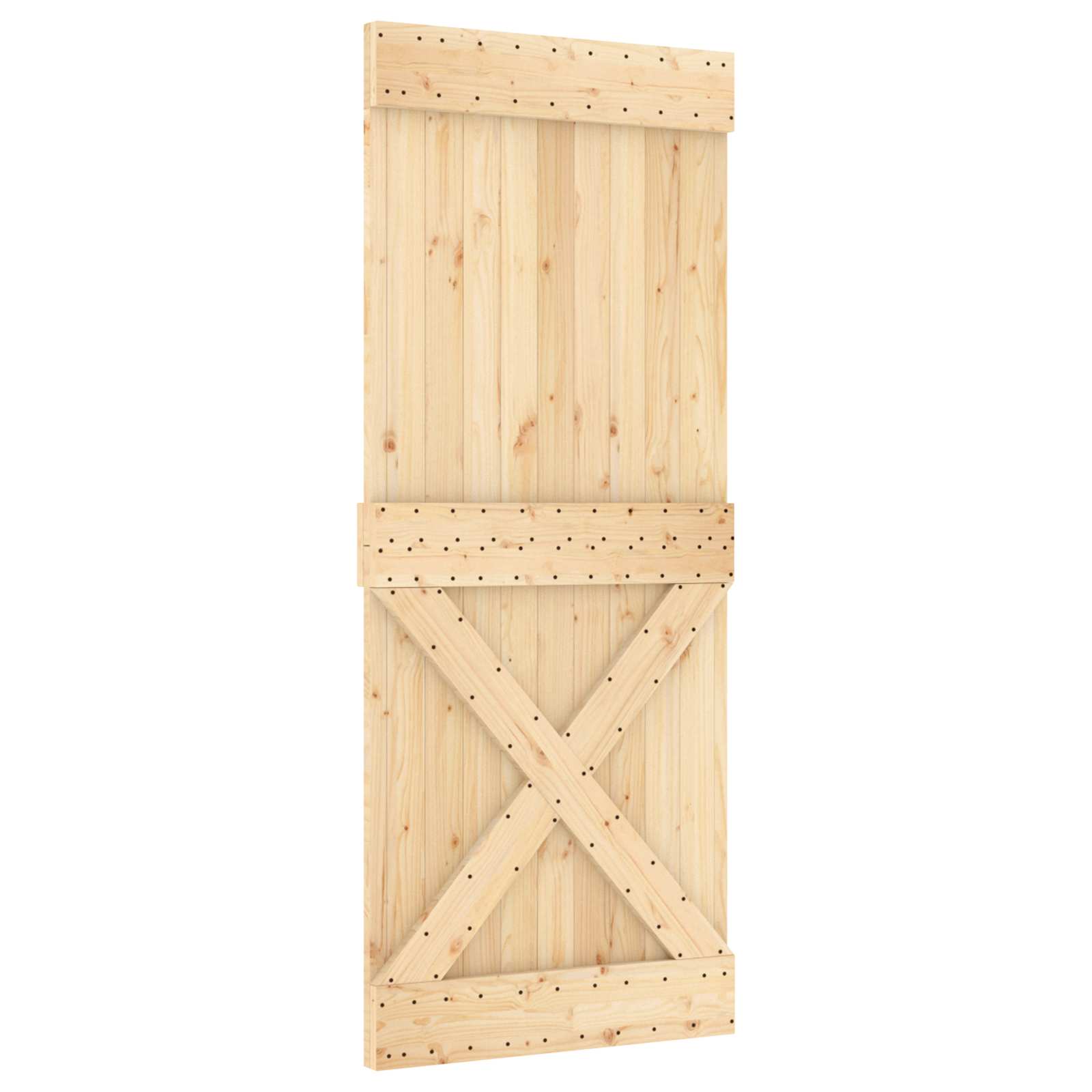 Deur NARVIK Naturel 85 x 210 cm Massief Grenenhout is nu te koop bij PeponiXL, paradijselijk wonen!