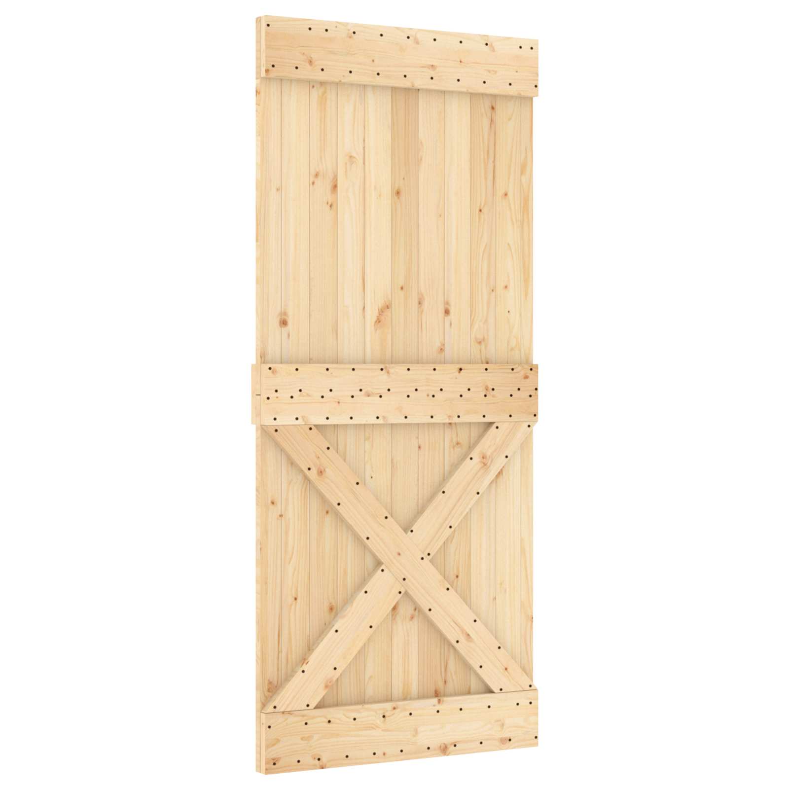 Deur NARVIK Naturel 90 x 210 cm Massief Grenenhout is nu te koop bij PeponiXL, paradijselijk wonen!