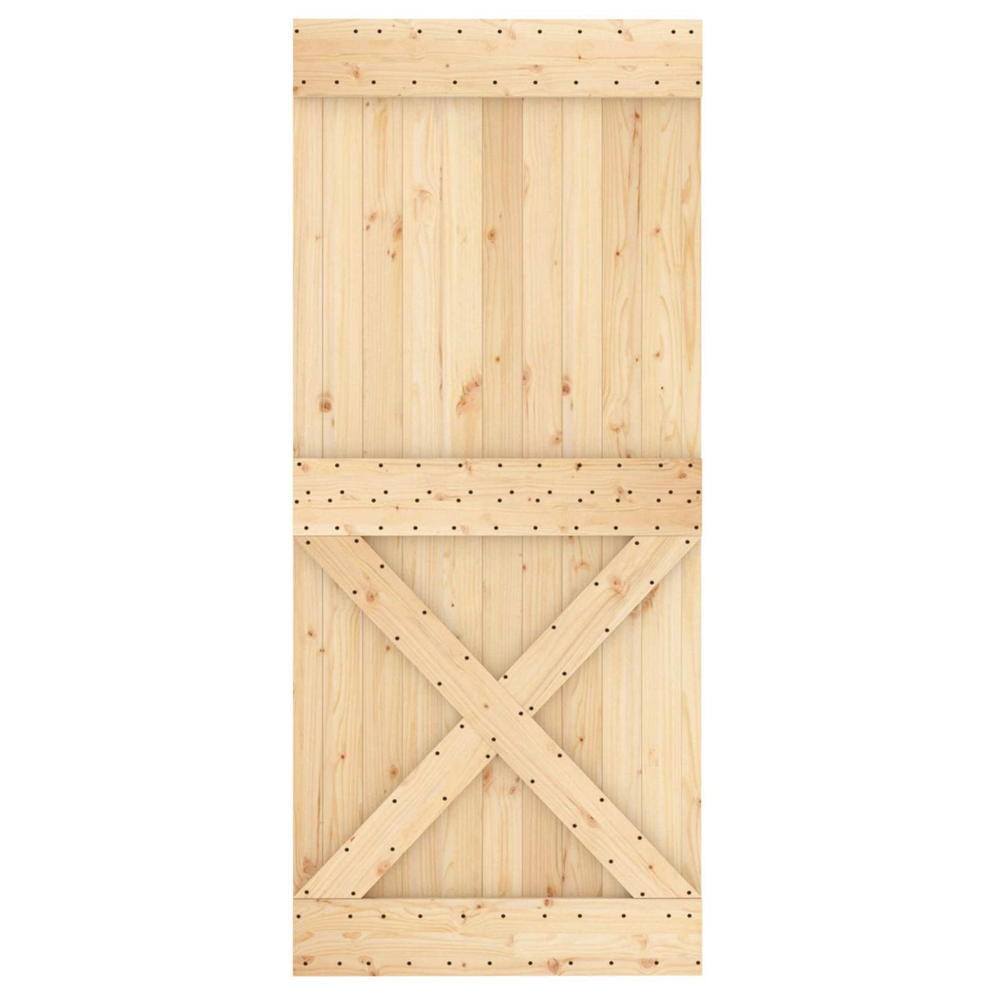 Deur NARVIK Naturel 90 x 210 cm Massief Grenenhout is nu te koop bij PeponiXL, paradijselijk wonen!