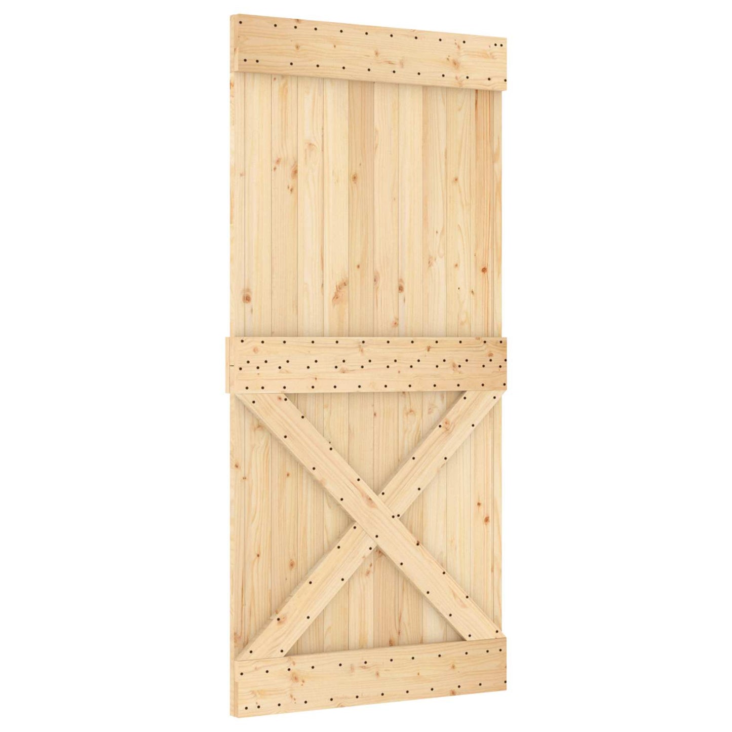 Deur NARVIK Naturel 95 x 210 cm Massief Grenenhout is nu te koop bij PeponiXL, paradijselijk wonen!