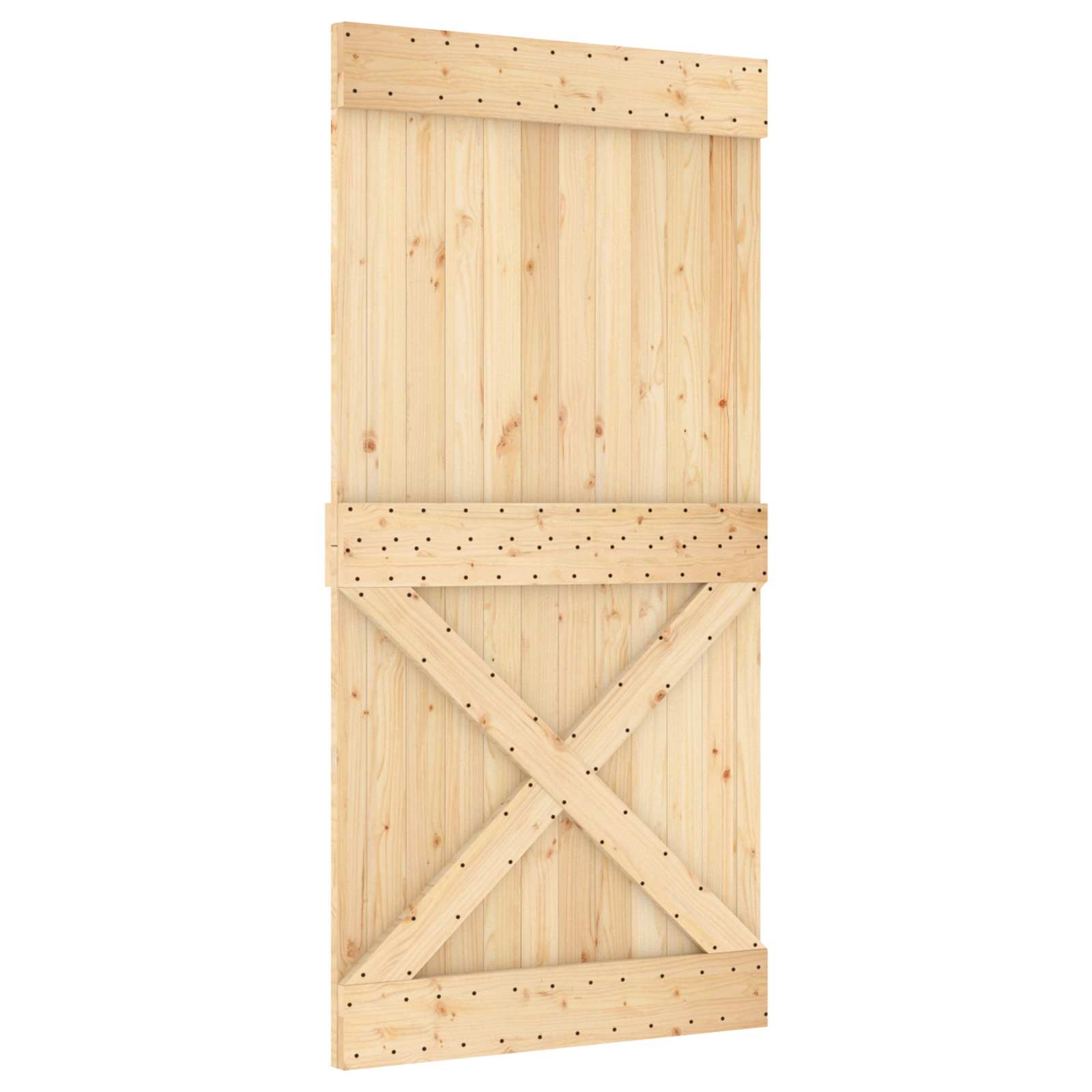 Deur NARVIK Naturel 100 x 210 cm Massief Grenenhout is nu te koop bij PeponiXL, paradijselijk wonen!