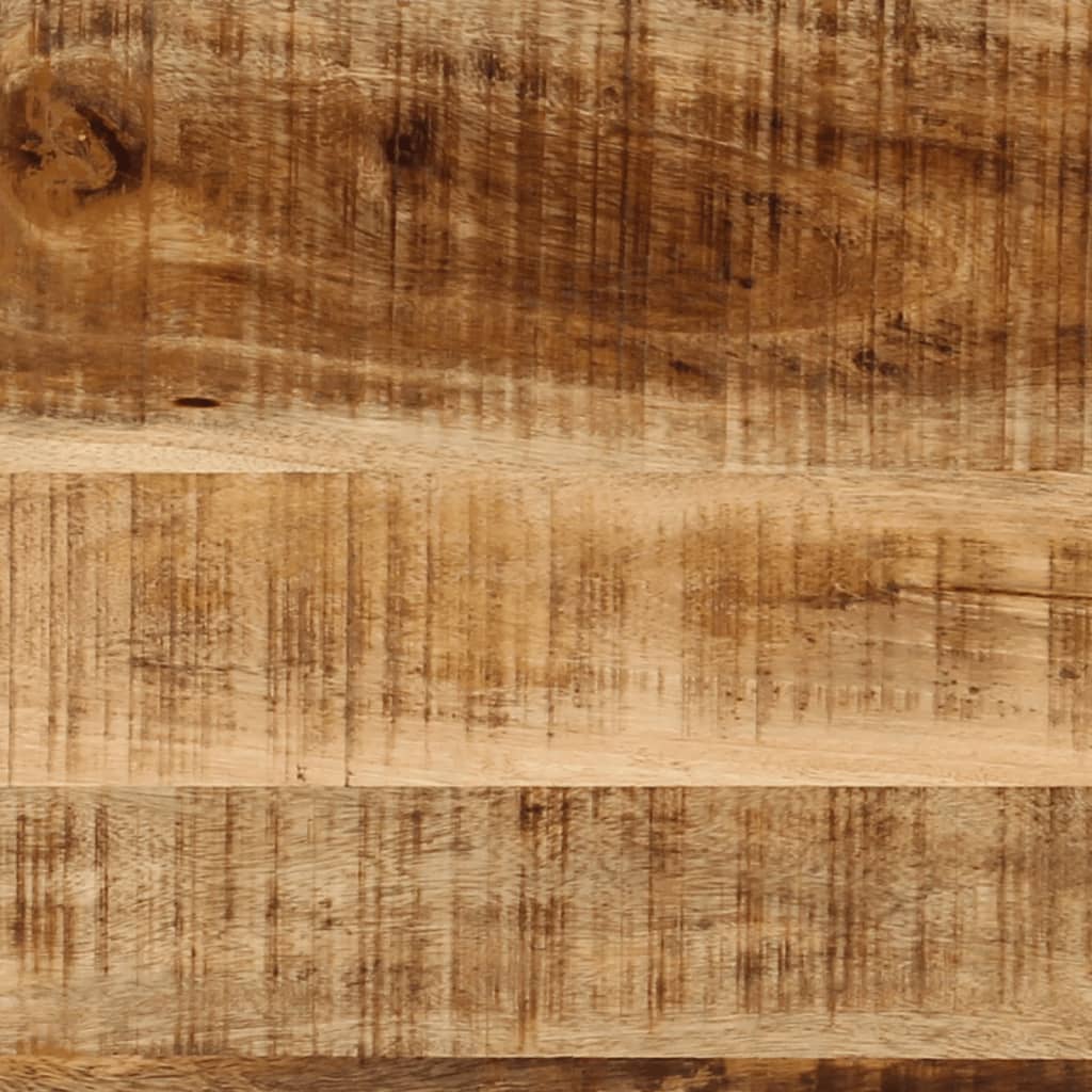 Wandtafel 112x36x76 cm massief mangohout en ijzer is nu te koop bij PeponiXL, paradijselijk wonen!