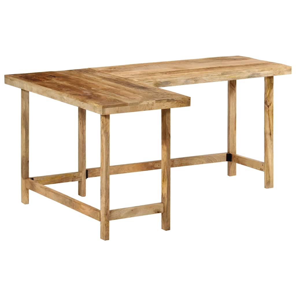 Bureau 165x110x75 cm massief mangohout is nu te koop bij PeponiXL, paradijselijk wonen!