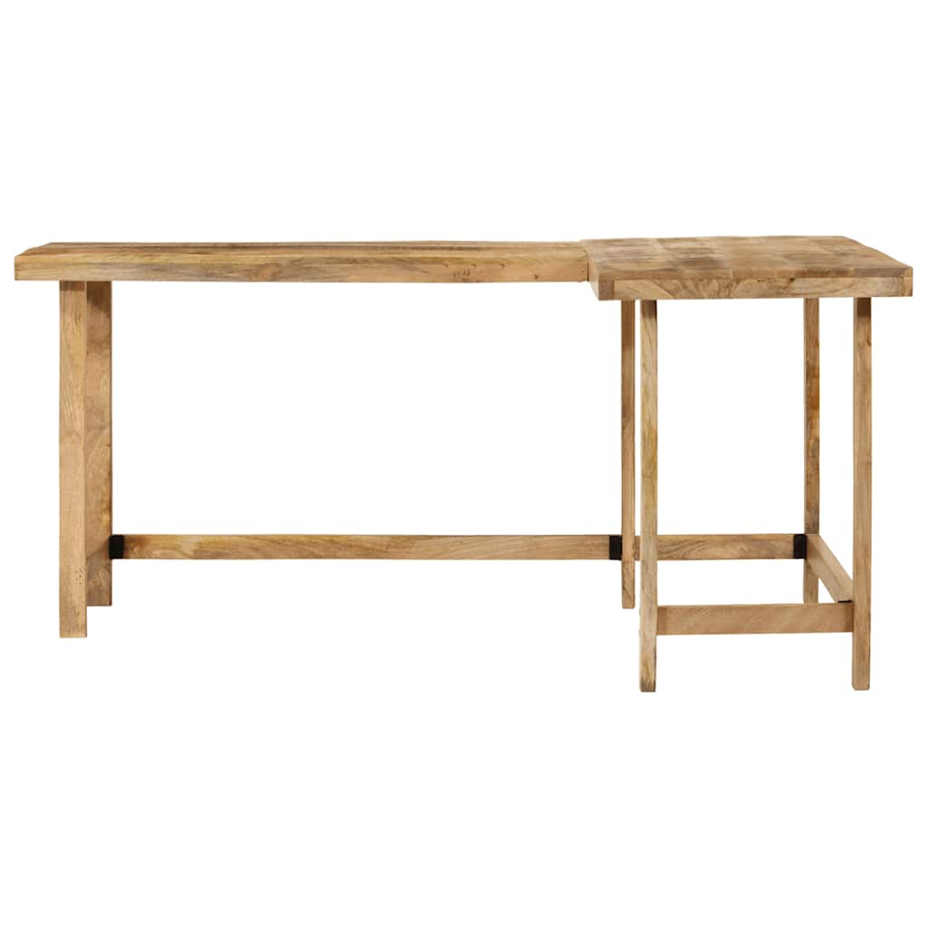Bureau 165x110x75 cm massief mangohout is nu te koop bij PeponiXL, paradijselijk wonen!