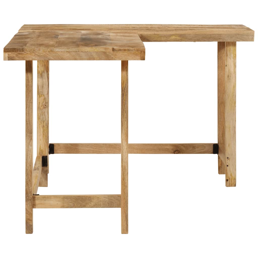 Bureau 165x110x75 cm massief mangohout is nu te koop bij PeponiXL, paradijselijk wonen!