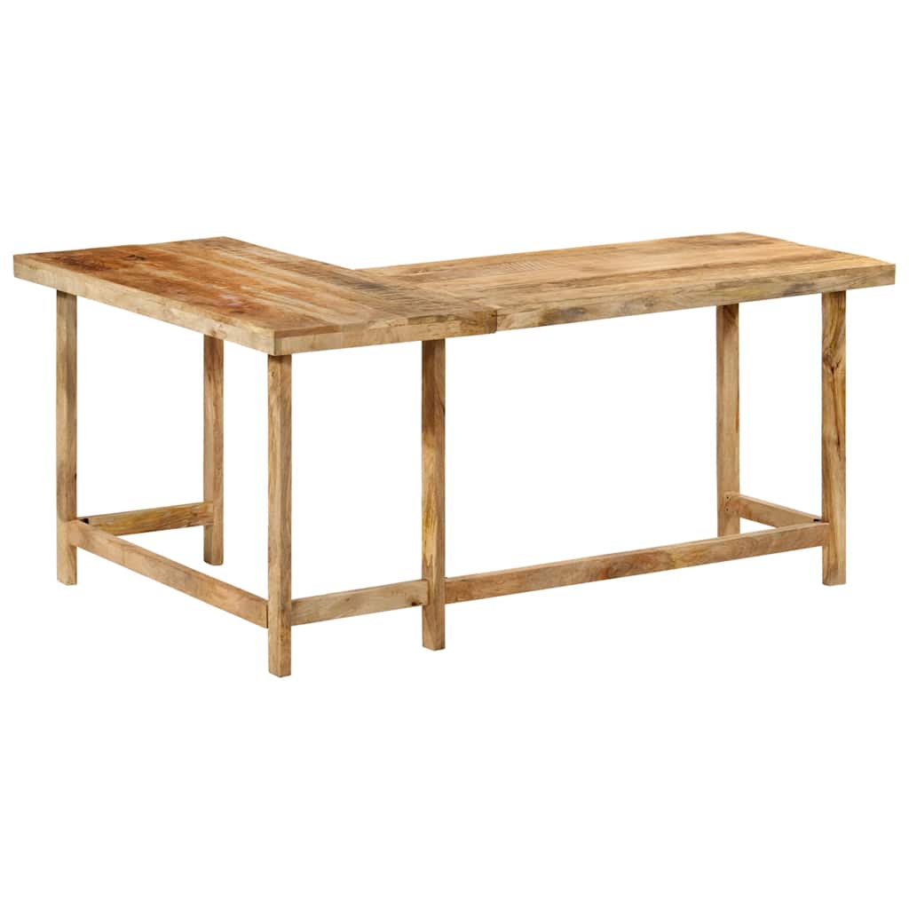Bureau 165x110x75 cm massief mangohout is nu te koop bij PeponiXL, paradijselijk wonen!
