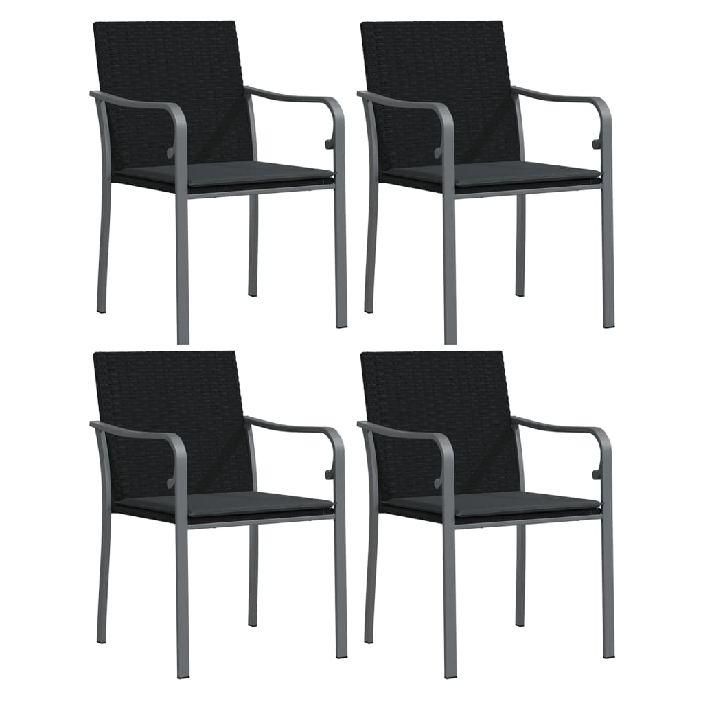 5-delige Tuinset met kussens poly rattan en staal is nu te koop bij PeponiXL, paradijselijk wonen!