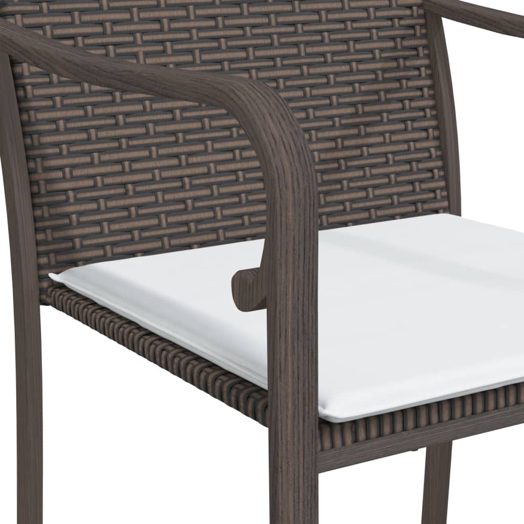 7-delige Tuinset met kussens poly rattan en staal is nu te koop bij PeponiXL, paradijselijk wonen!