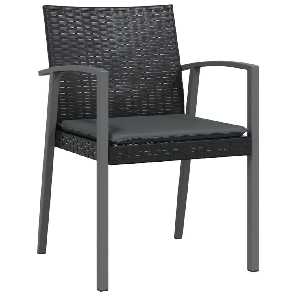3-delige Tuinset met kussens poly rattan en staal is nu te koop bij PeponiXL, paradijselijk wonen!