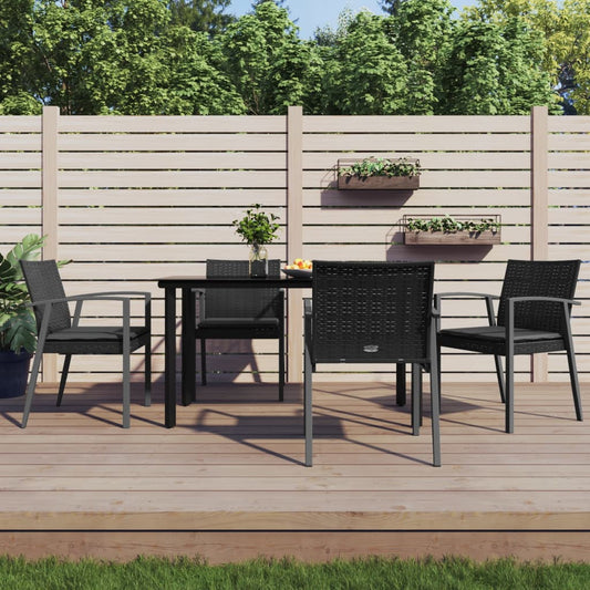 5-delige Tuinset met kussens poly rattan en staal is nu te koop bij PeponiXL, paradijselijk wonen!