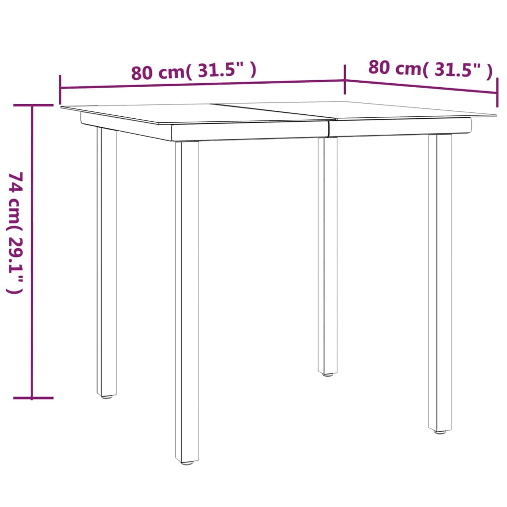 3-delige Tuinset met kussens poly rattan en staal is nu te koop bij PeponiXL, paradijselijk wonen!