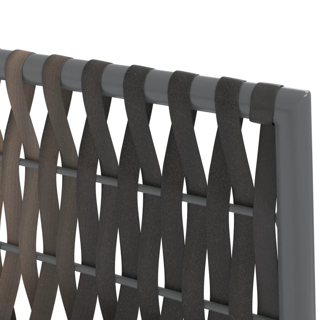 Tuinstoelen 4 st met kussens 54x61x83 cm poly rattan bruin is nu te koop bij PeponiXL, paradijselijk wonen!