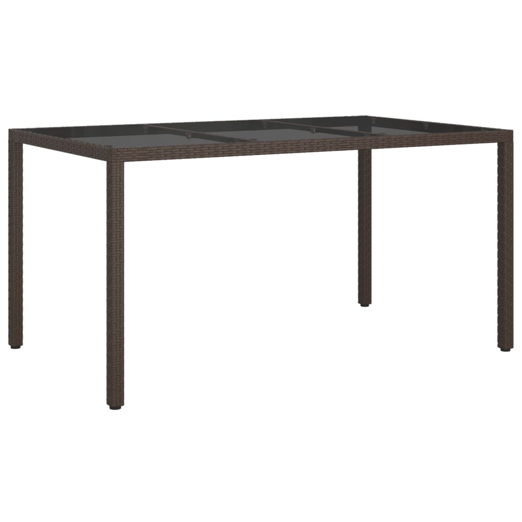 5-delige Tuinset met kussens poly rattan bruin is nu te koop bij PeponiXL, paradijselijk wonen!