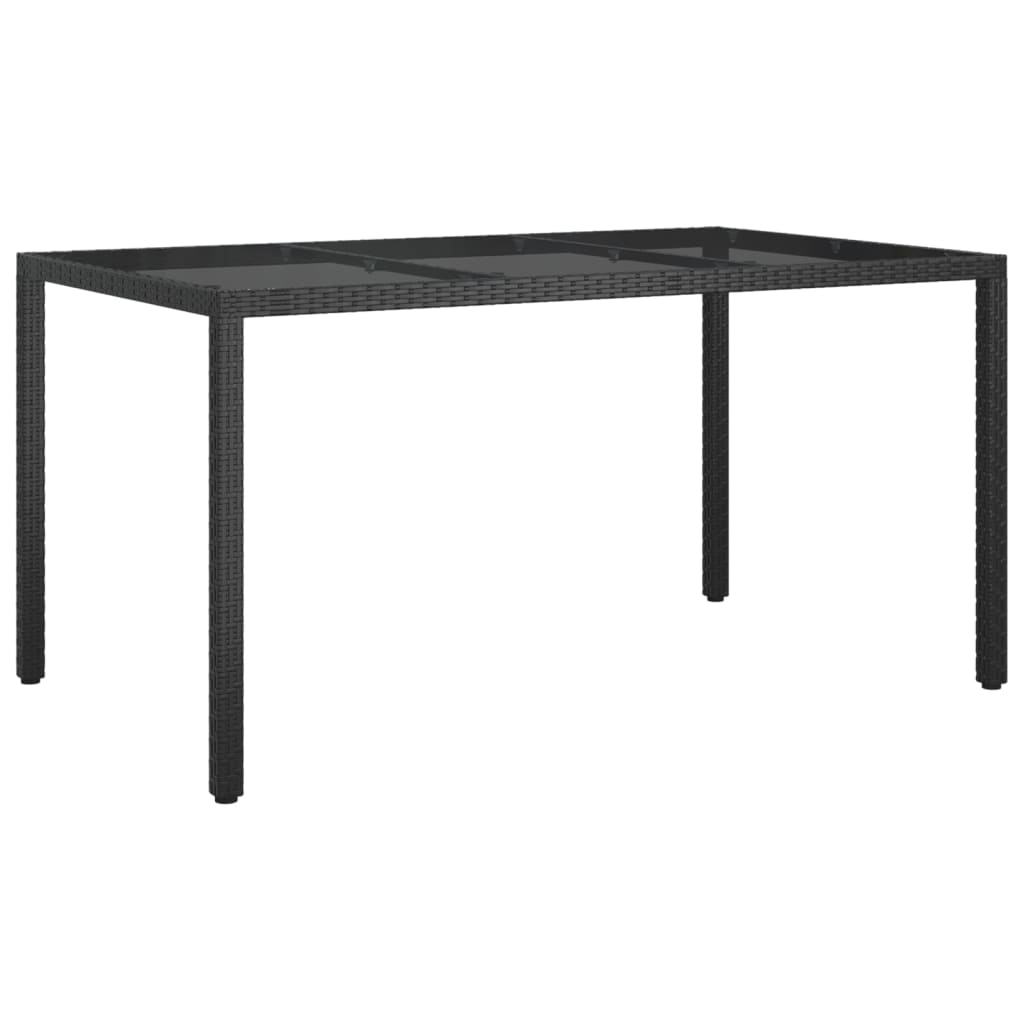 7-delige Tuinset met kussens poly rattan zwart is nu te koop bij PeponiXL, paradijselijk wonen!