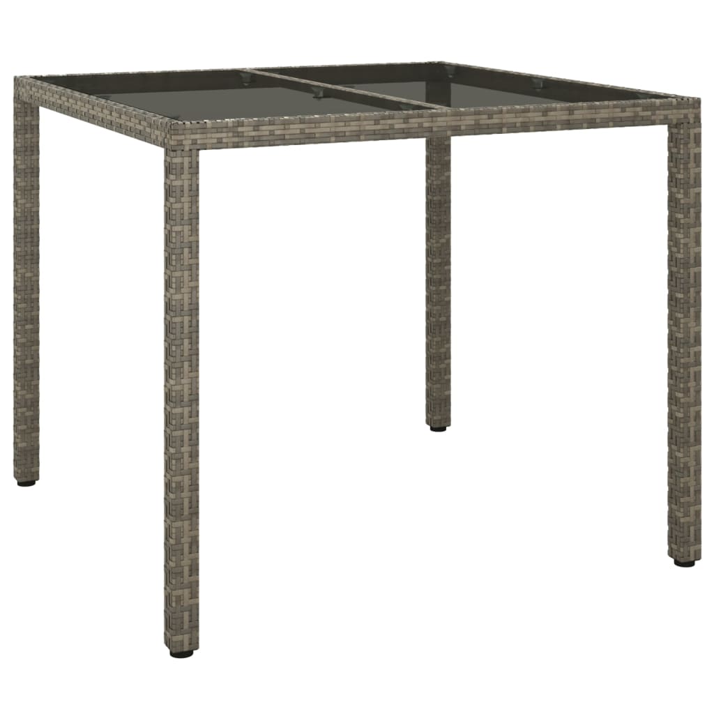 3-delige Tuinset met kussens poly rattan grijs is nu te koop bij PeponiXL, paradijselijk wonen!
