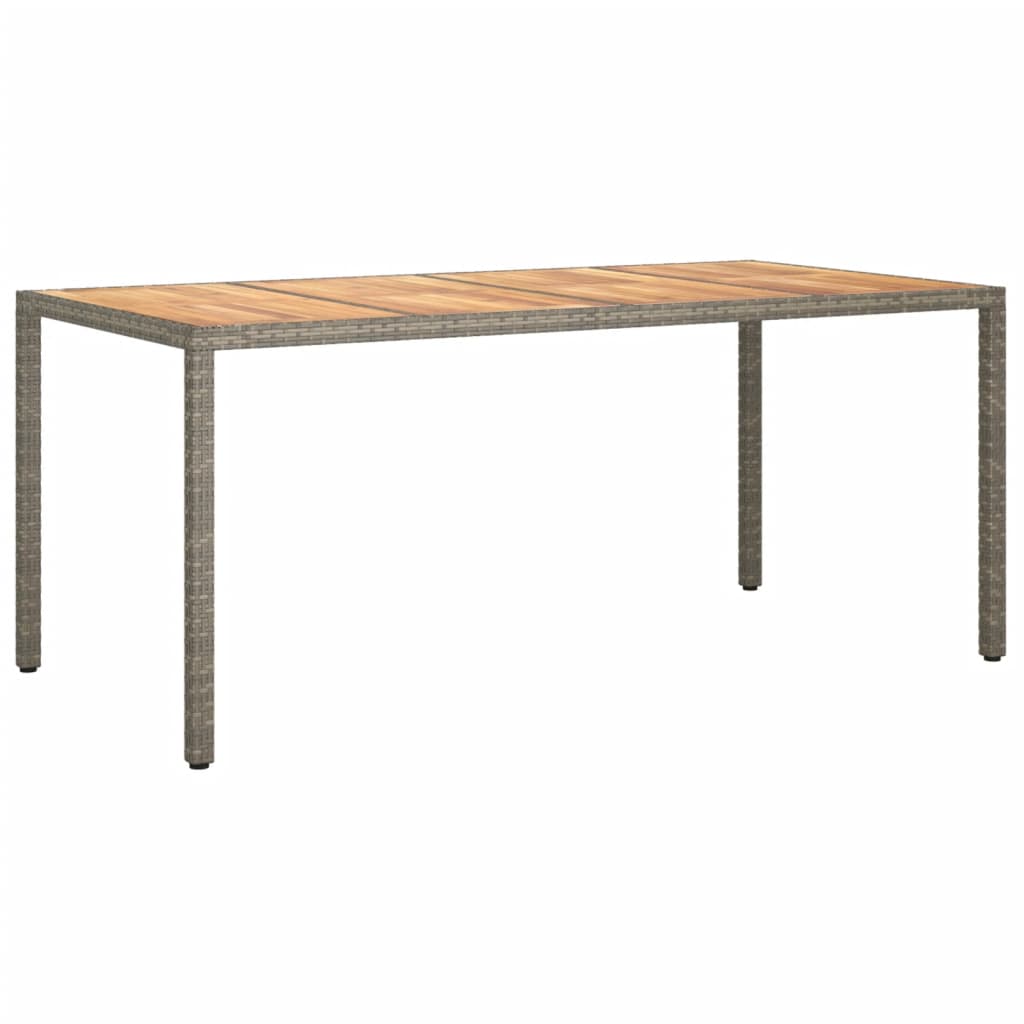 7-delige Tuinset met kussens poly rattan grijs is nu te koop bij PeponiXL, paradijselijk wonen!