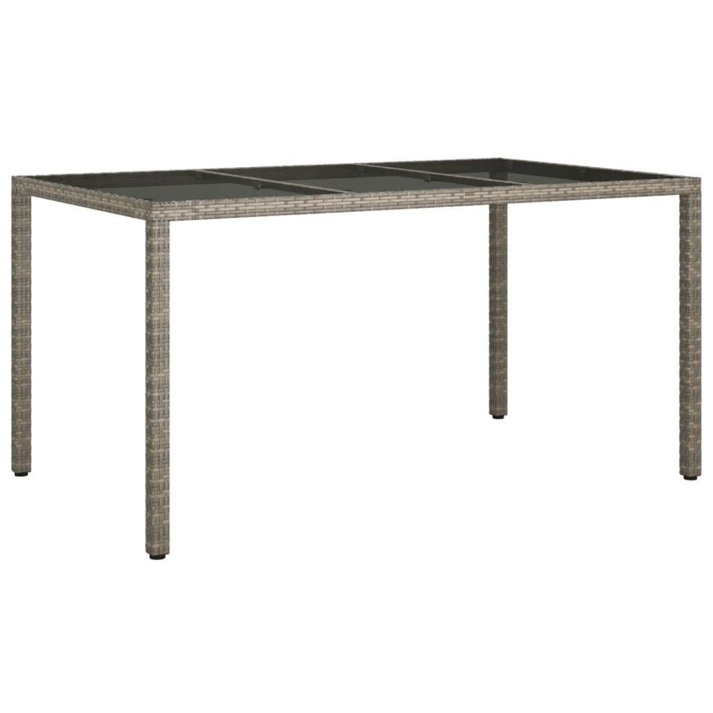 7-delige Tuinset met kussens poly rattan grijs is nu te koop bij PeponiXL, paradijselijk wonen!