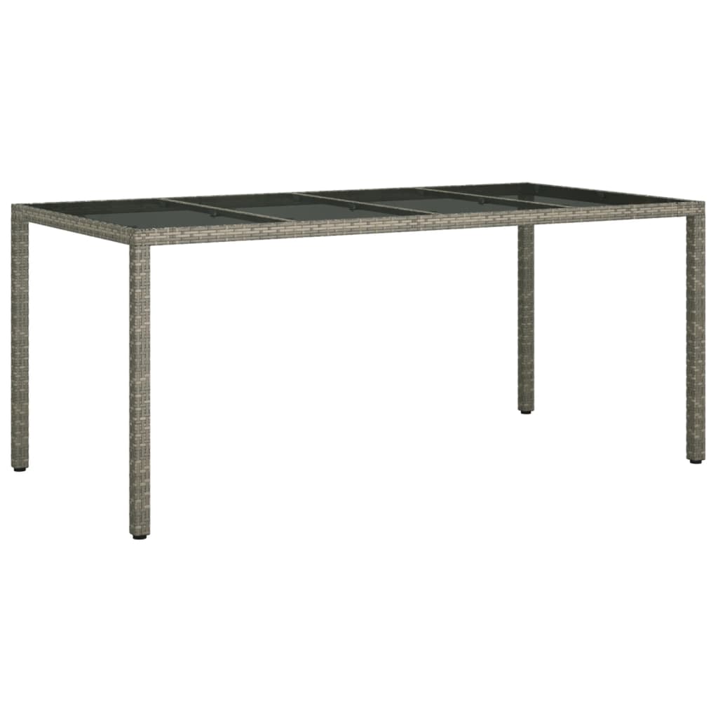 7-delige Tuinset met kussens poly rattan grijs is nu te koop bij PeponiXL, paradijselijk wonen!