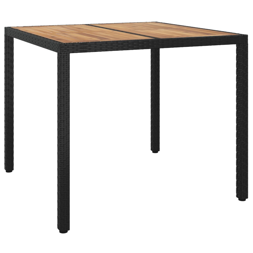 3-delige Tuinset met kussens poly rattan zwart is nu te koop bij PeponiXL, paradijselijk wonen!