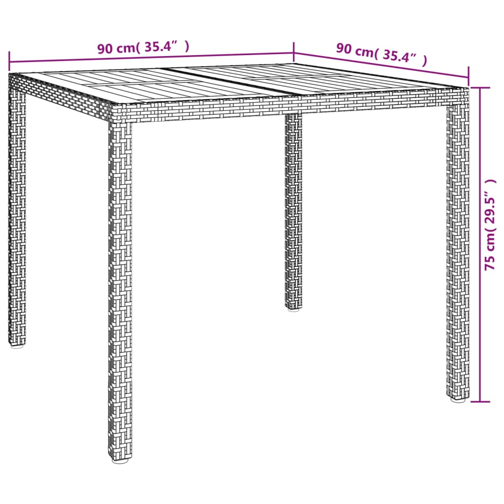 5-delige Tuinset met kussens poly rattan zwart is nu te koop bij PeponiXL, paradijselijk wonen!