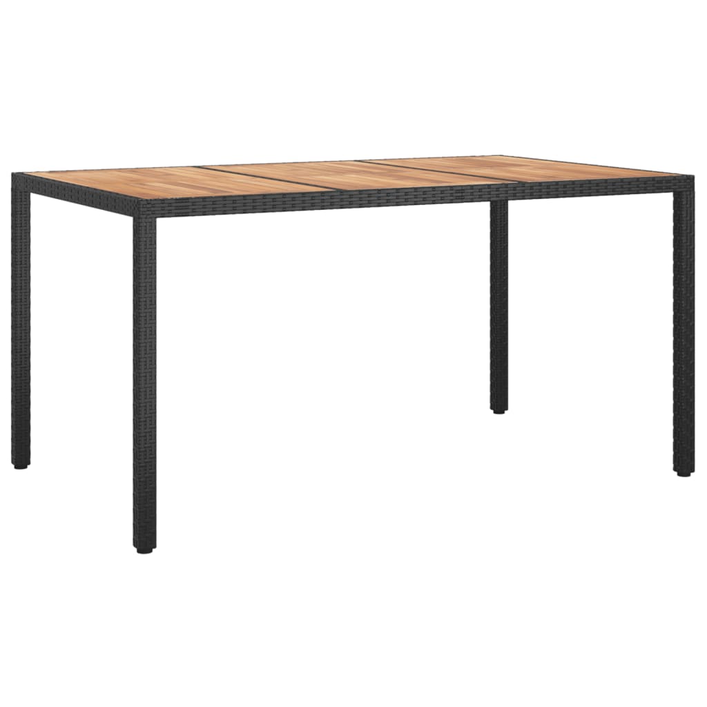 7-delige Tuinset met kussens poly rattan zwart is nu te koop bij PeponiXL, paradijselijk wonen!