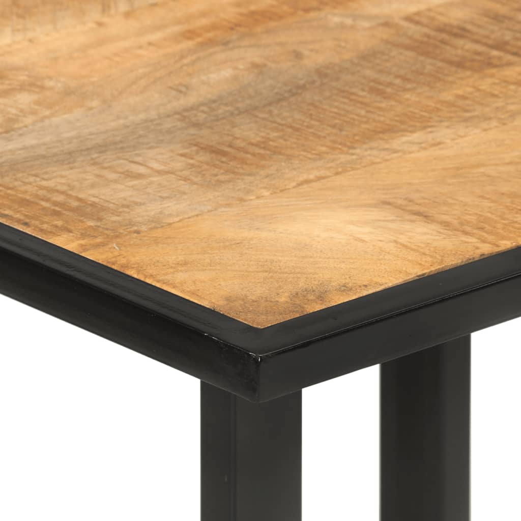 Eettafel 110x55x75,5 cm massief mangohout is nu te koop bij PeponiXL, paradijselijk wonen!