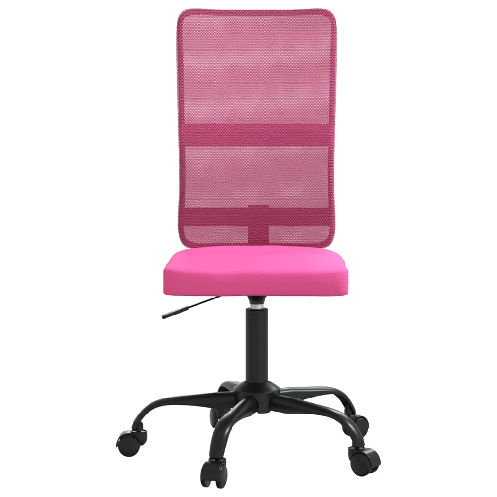 Kantoorstoel verstelbare hoogte mesh stof roze is nu te koop bij PeponiXL, paradijselijk wonen!