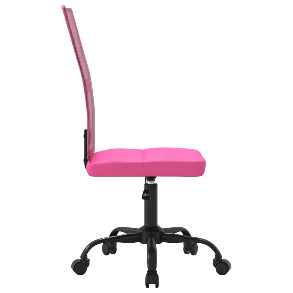 Kantoorstoel verstelbare hoogte mesh stof roze is nu te koop bij PeponiXL, paradijselijk wonen!