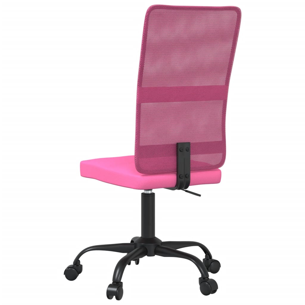 Kantoorstoel verstelbare hoogte mesh stof roze is nu te koop bij PeponiXL, paradijselijk wonen!