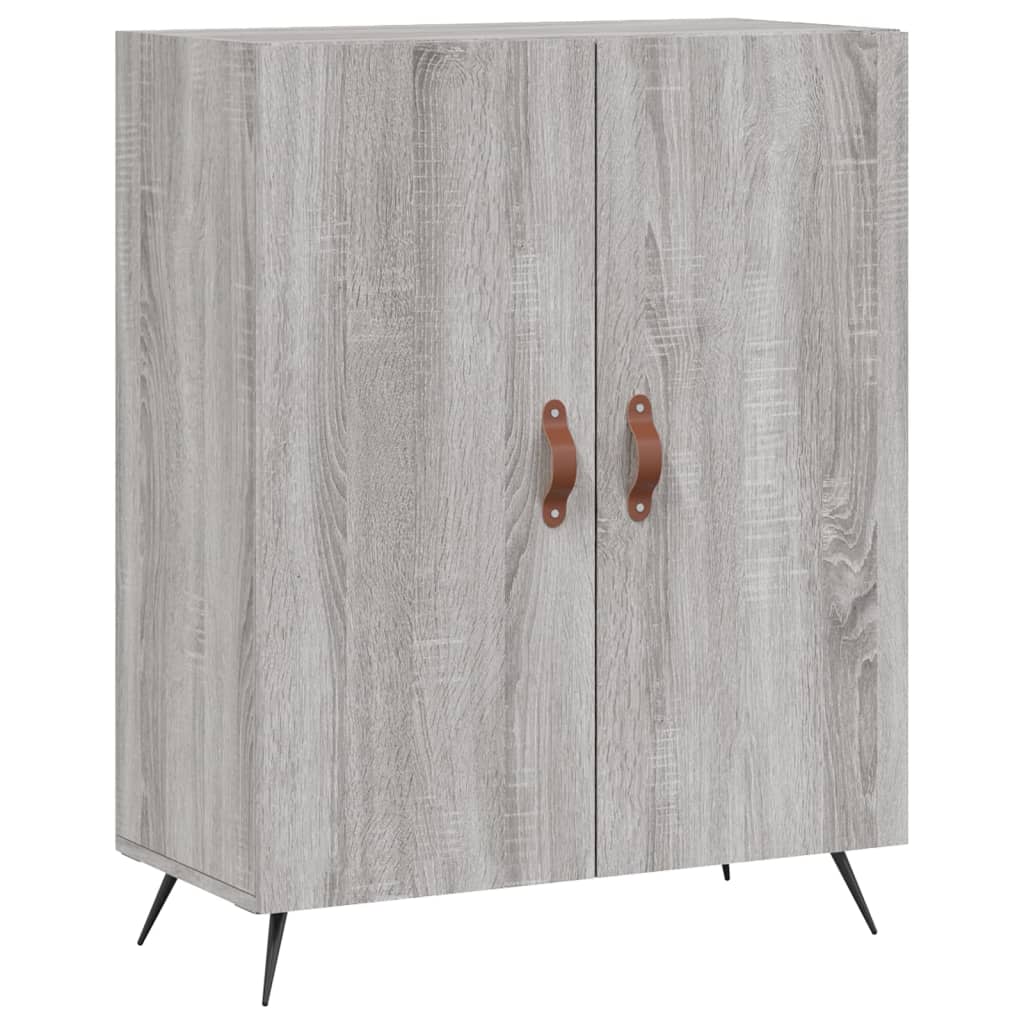 Dressoir 69,5x34x90 cm bewerkt hout grijs sonoma eikenkleurig is nu te koop bij PeponiXL, paradijselijk wonen!