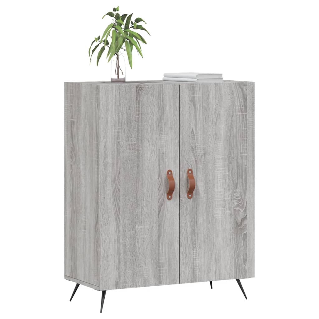 Dressoir 69,5x34x90 cm bewerkt hout grijs sonoma eikenkleurig is nu te koop bij PeponiXL, paradijselijk wonen!
