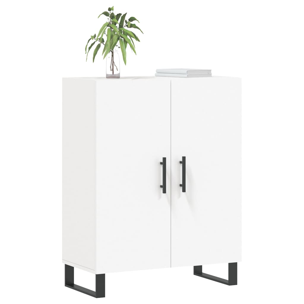 Dressoir 69,5x34x90 cm bewerkt hout wit is nu te koop bij PeponiXL, paradijselijk wonen!