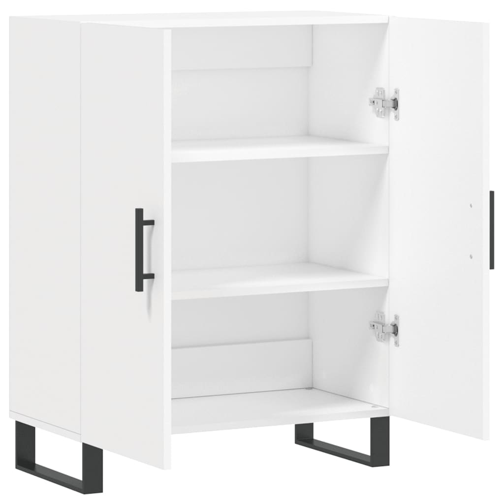 Dressoir 69,5x34x90 cm bewerkt hout wit is nu te koop bij PeponiXL, paradijselijk wonen!