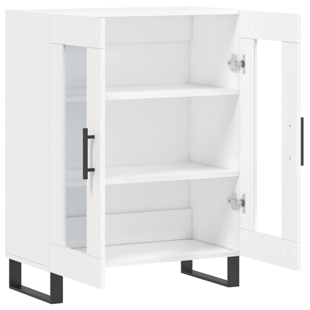 Dressoir 69,5x34x90 cm bewerkt hout wit is nu te koop bij PeponiXL, paradijselijk wonen!