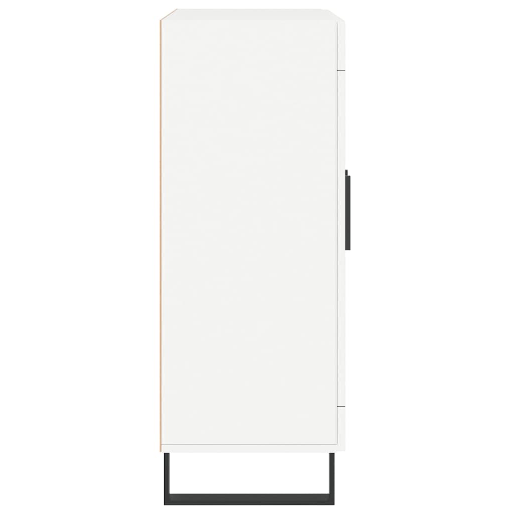 Dressoir 69,5x34x90 cm bewerkt hout wit is nu te koop bij PeponiXL, paradijselijk wonen!