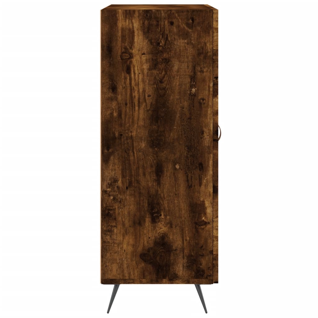 Dressoir 69,5x34x90 cm bewerkt hout gerookt eikenkleurig is nu te koop bij PeponiXL, paradijselijk wonen!