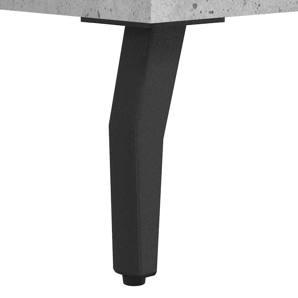 Dressoir 69,5x34x90 cm bewerkt hout betongrijs is nu te koop bij PeponiXL, paradijselijk wonen!