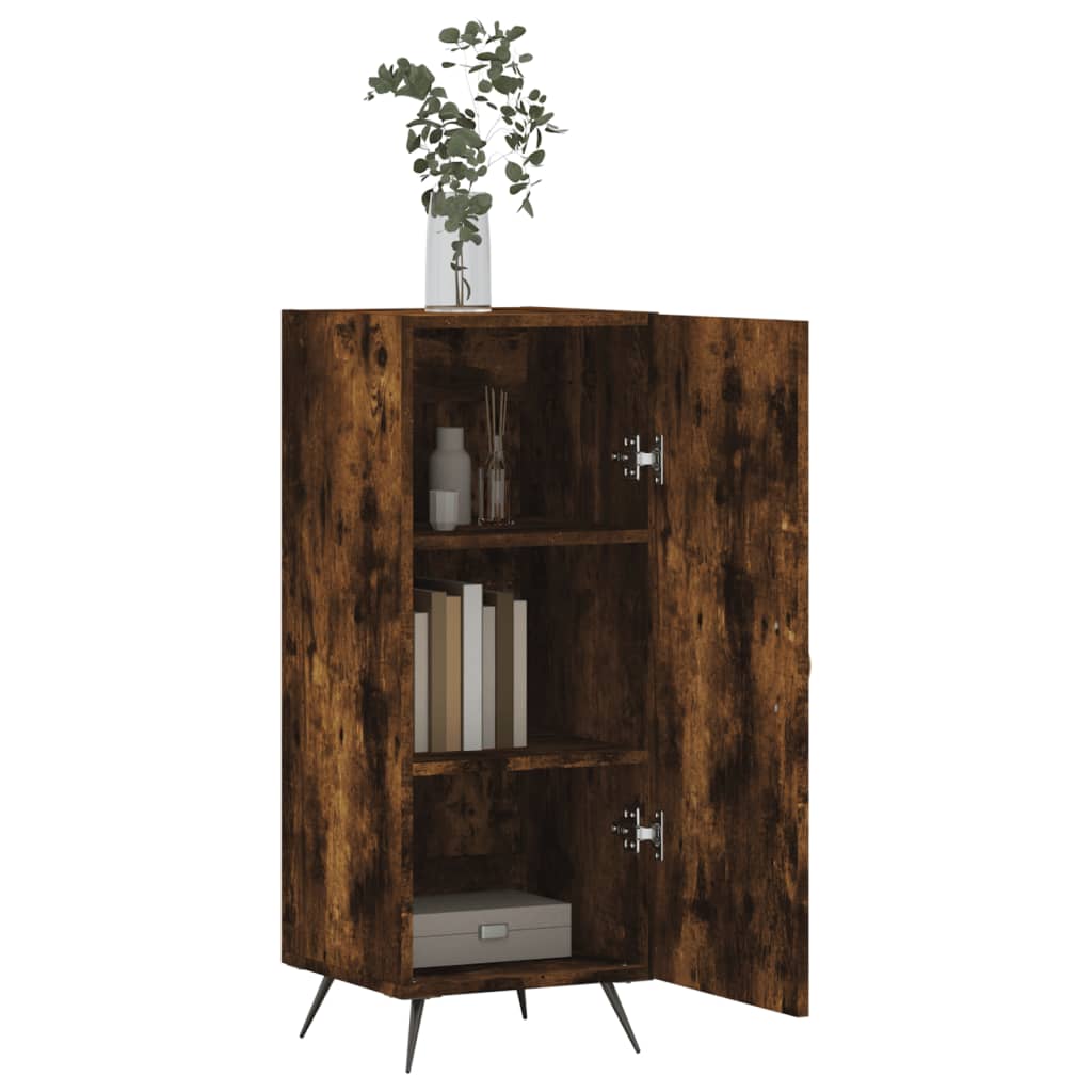 Dressoir 34,5x34x90 cm bewerkt hout gerookt eiken is nu te koop bij PeponiXL, paradijselijk wonen!
