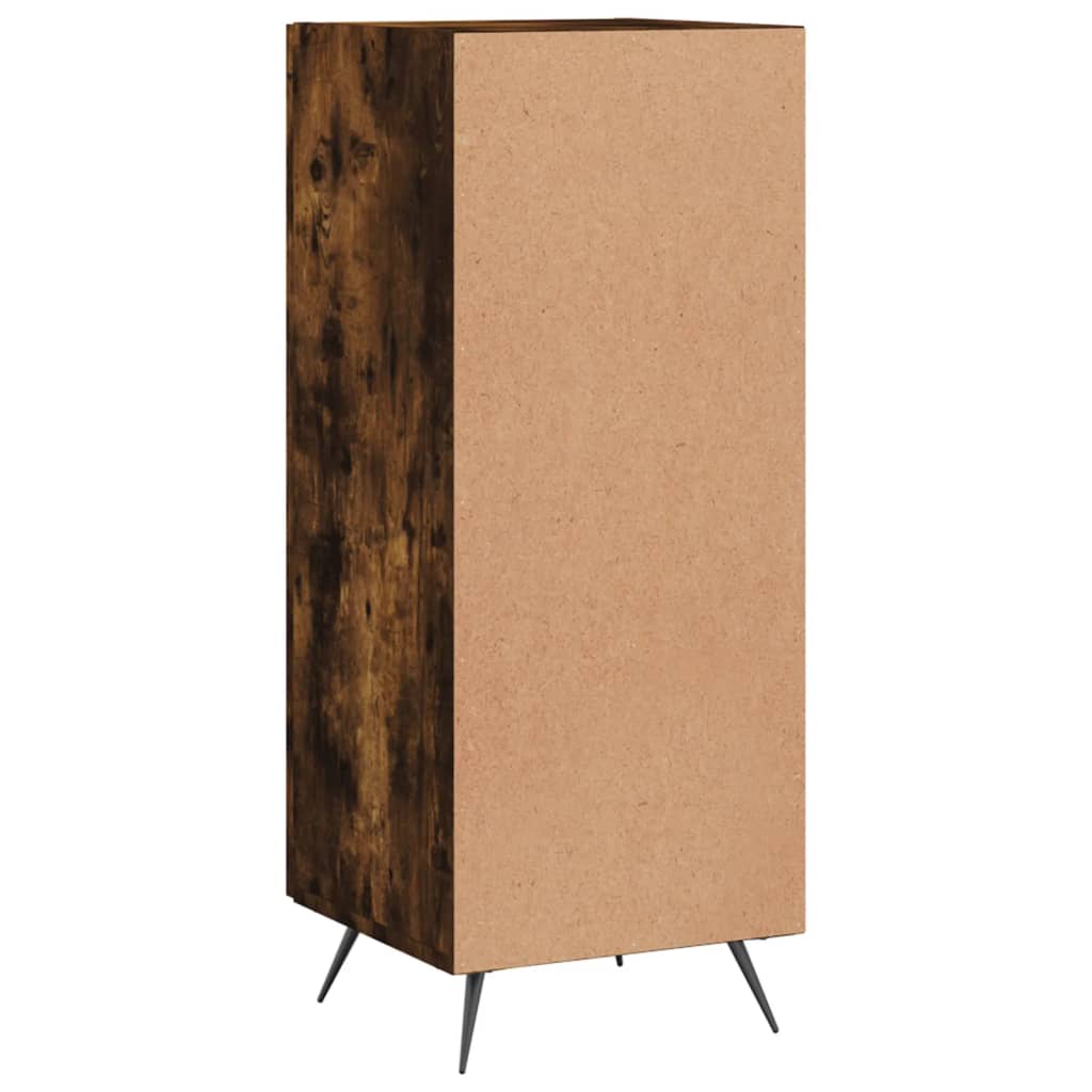Dressoir 34,5x34x90 cm bewerkt hout gerookt eiken is nu te koop bij PeponiXL, paradijselijk wonen!