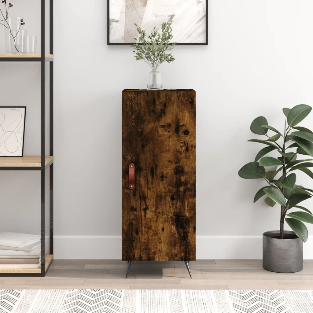 Dressoir 34,5x34x90 cm bewerkt hout gerookt eiken is nu te koop bij PeponiXL, paradijselijk wonen!