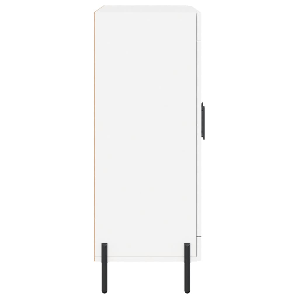 Dressoir 69,5x34x90 cm bewerkt hout wit is nu te koop bij PeponiXL, paradijselijk wonen!