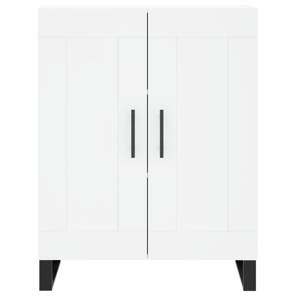 Dressoir 69,5x34x90 cm bewerkt hout wit is nu te koop bij PeponiXL, paradijselijk wonen!