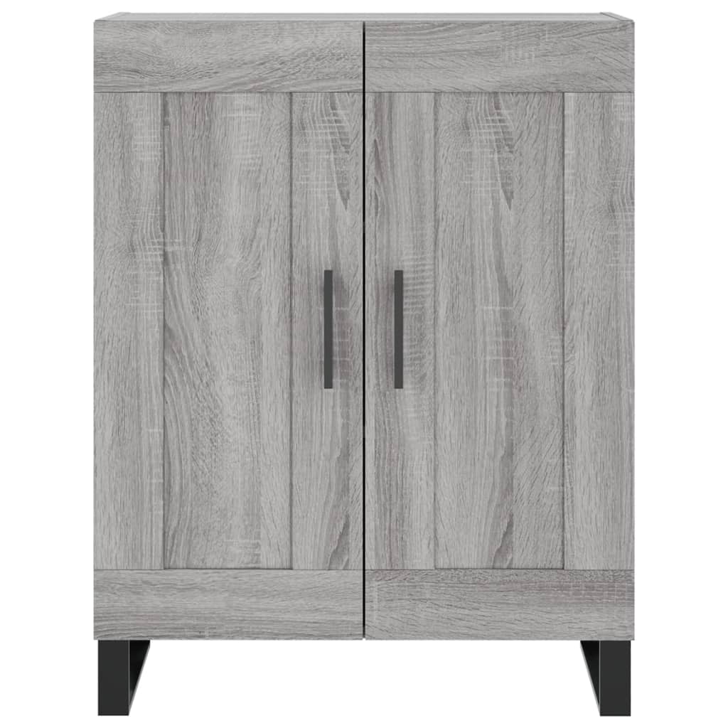 Dressoir 69,5x34x90 cm bewerkt hout grijs sonoma eikenkleurig is nu te koop bij PeponiXL, paradijselijk wonen!