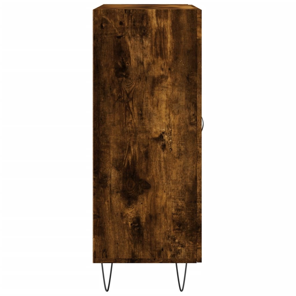 Dressoir 69,5x34x90 cm bewerkt hout gerookt eikenkleurig is nu te koop bij PeponiXL, paradijselijk wonen!