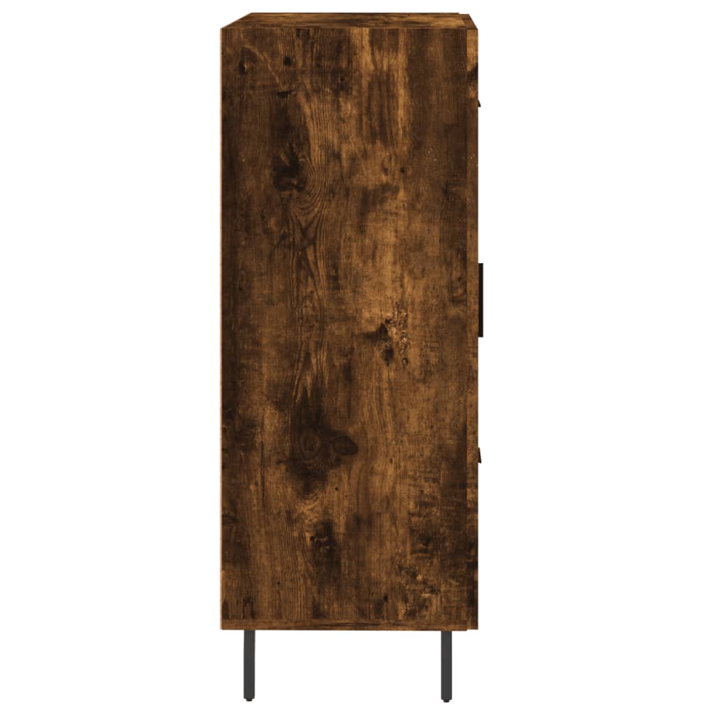 Dressoir 69,5x34x90 cm bewerkt hout gerookt eikenkleurig is nu te koop bij PeponiXL, paradijselijk wonen!
