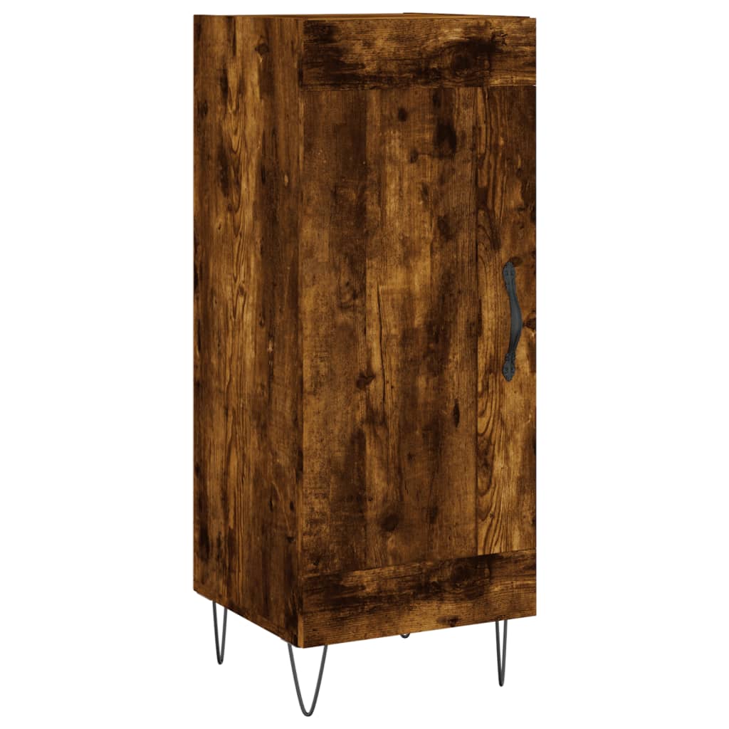 Dressoir 34,5x34x90 cm bewerkt hout gerookt eiken is nu te koop bij PeponiXL, paradijselijk wonen!