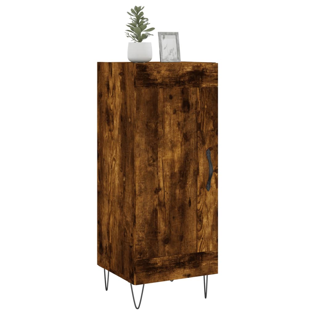 Dressoir 34,5x34x90 cm bewerkt hout gerookt eiken is nu te koop bij PeponiXL, paradijselijk wonen!
